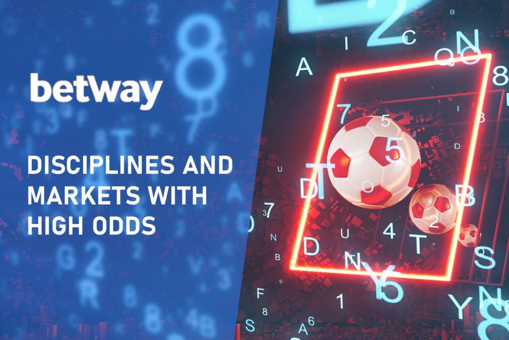 Betway Disciplines and Markets with High Odds